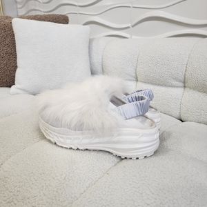 UGG Fluffy Runner White Trainers
